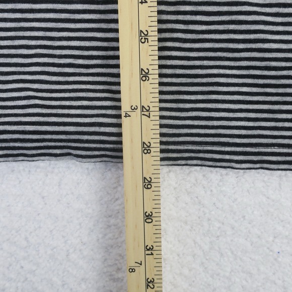 H Goose Polo Shirt Mens Large Black Gray Striped Cotton Trusted Field‎ Companion - Picture 11 of 11